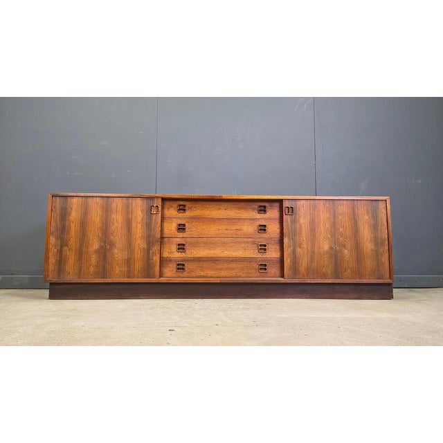 Mid-Century Scandinavian Sideboard from Edmund Jorgensen, 1960s For Sale - Image 11 of 16