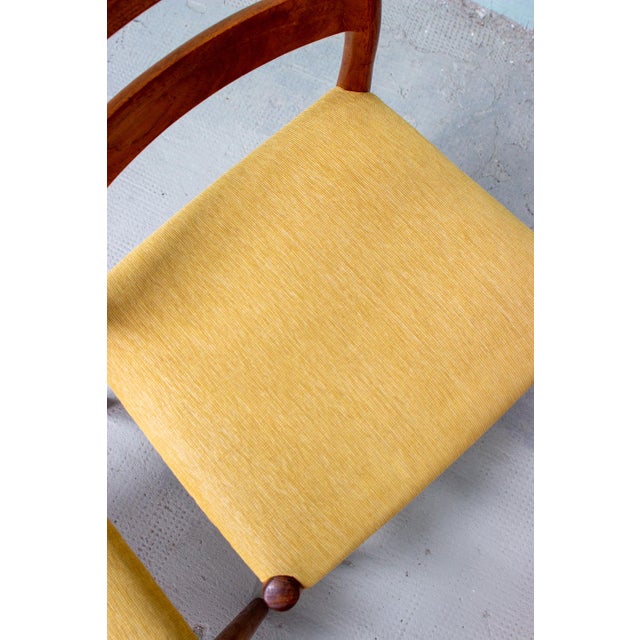 Danish Model 84 Chairs in Teak by Niels Otto Möller for J.L. Møllers, 1960s, Set of 4 For Sale - Image 4 of 18