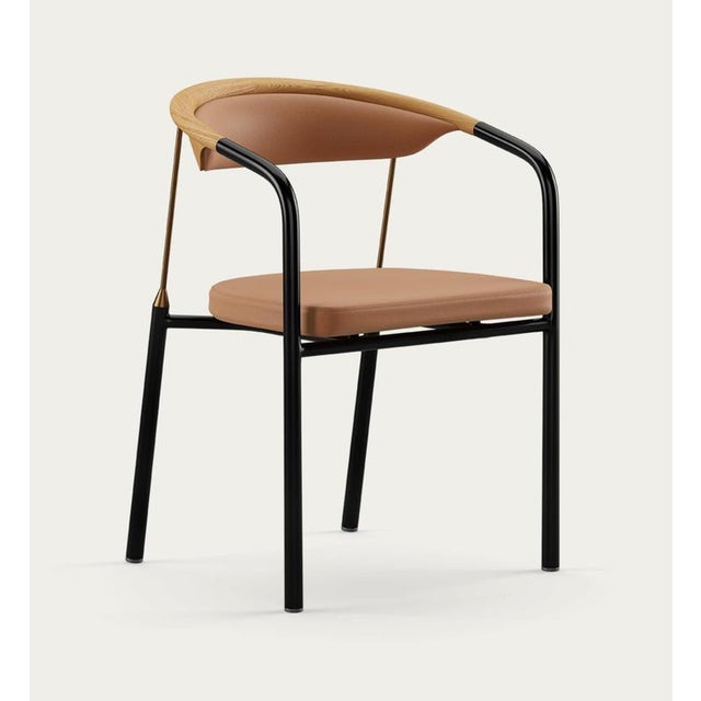 Contemporary Chairman in Oak by Henrik Tengler For Sale - Image 3 of 15