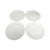 1980s Apilco France Classic Whiteware Rimmed Luncheon Plates, Set of 4 For Sale - Image 10 of 11