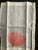 Sea Coral Embroidered 100% Linen Guest Towels For Sale In New York - Image 6 of 6
