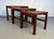 A beautiful set of Mid-Century Danish nesting tables crafted from richly grained rosewood. Designed with clean lines and...