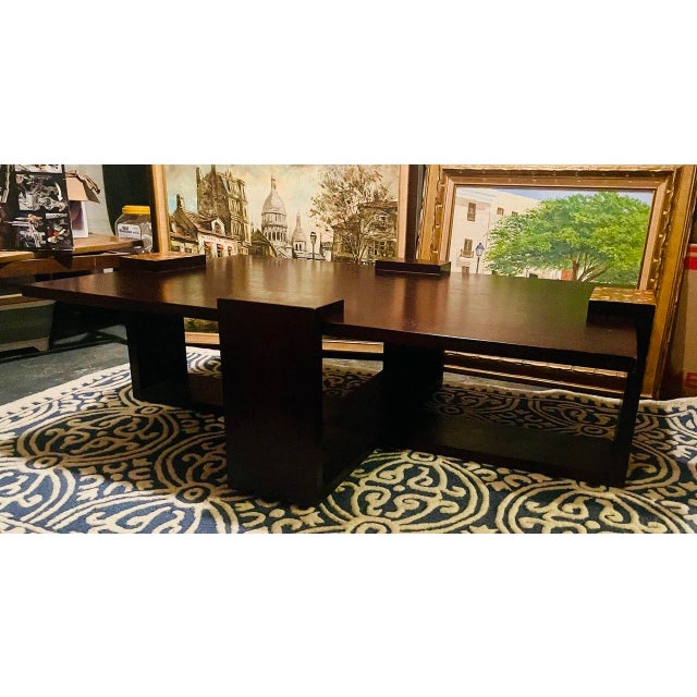 2000 - 2009 Stunning Handmade Coffee Table Attributed to Saccaro For Sale - Image 5 of 5
