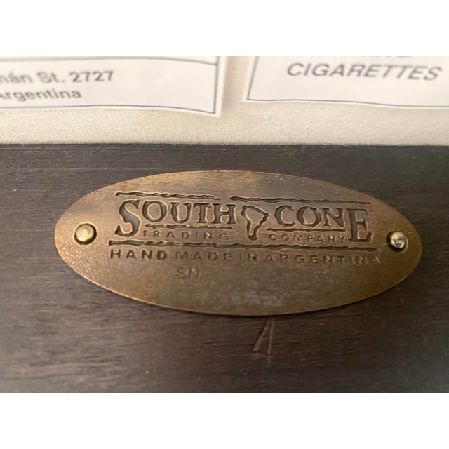 20th Century South Cone Trading Company Tall Back Chair Spanish Colonial Western Style Mint Condition For Sale - Image 10 of 14