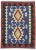 Vintage Persian Shiraz Kilim Rug - 03'00 X 04'00 For Sale - Image 9 of 9