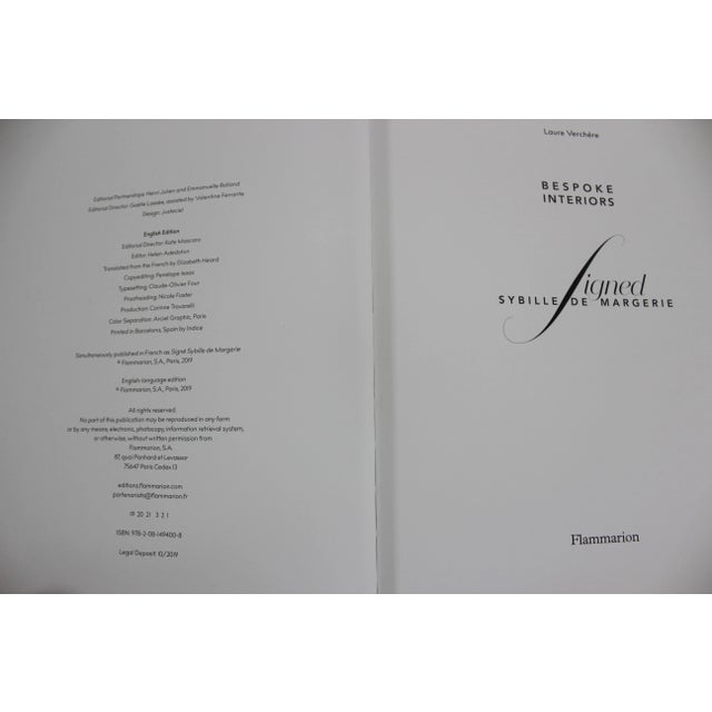 2019 Bespoke Interiors Signed Sybille De Margerie Hard Cover Interior Design Book For Sale - Image 4 of 10