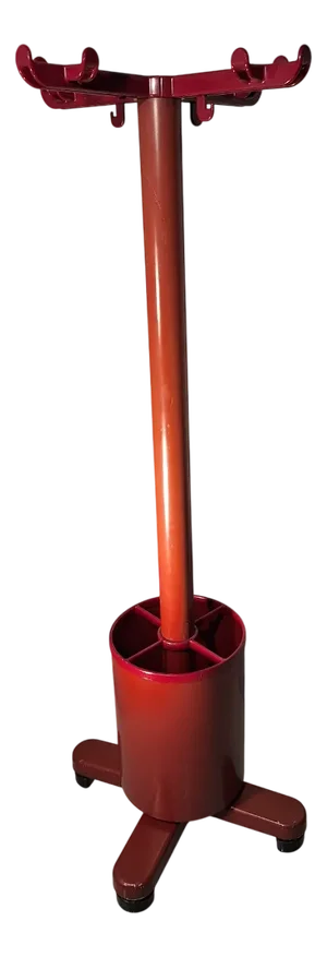 Red Model System 45 Coat Hanger by Ettore Sottsass for Olivetti Syntesis, 1960s
