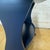 Wood Lozer End Table - Navy Blue For Sale - Image 7 of 8