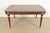 Wood Maison Jansen Style French Regency Louis XVI Mahogany and Gilt Bronze Extension Dining Table, Newly Refinished For Sale - Image 7 of 15