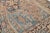 1930s Blue & Blush Woven Rug, 3.3 x 4.8 For Sale - Image 9 of 11