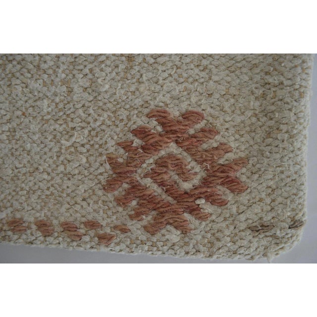 Hand-Woven Kilim Throw Pillow Cover For Sale - Image 4 of 5