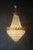 Handcrafted Crystal Chandelier made of Solid Brass with Gold Finish Twelve Light Ceiling Fixture with Hand Tied Crystals –...