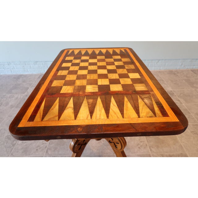French Neo-Renaissance Gaming Table, Circa 1875–1895 For Sale - Image 6 of 18