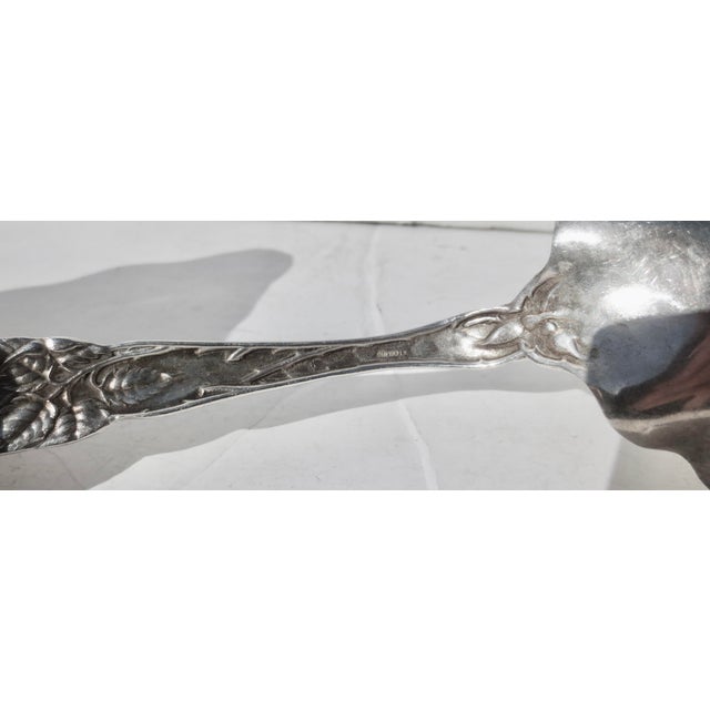 Metal 1950s Alvin Bridal Rose Pattern Sterling Silver 9" Long For Sale - Image 7 of 7