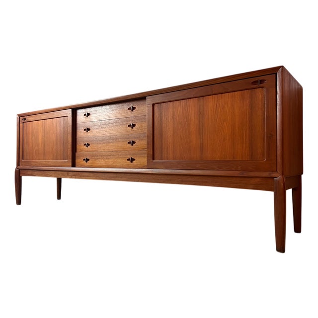 Small Sideboard in Teak by H. W. for Bramin For Sale