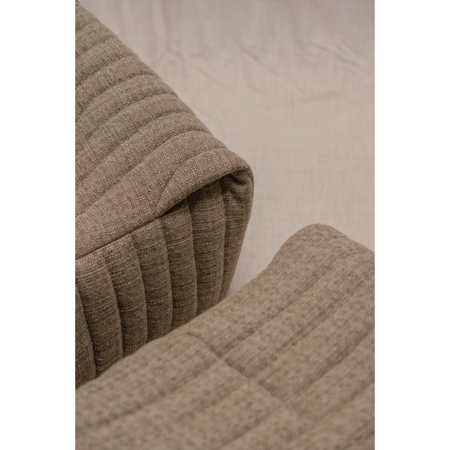 Forest Green Vintage French Sandra Lounge Chairs by Annie Hieronimus for Cinna, France, 1970s, Set of 2 For Sale - Image 8 of 15