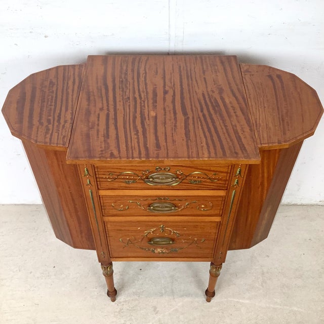 The Martha Washington sewing cabinet was a fixture of the well-appointed American sitting room and bedroom at the turn of...