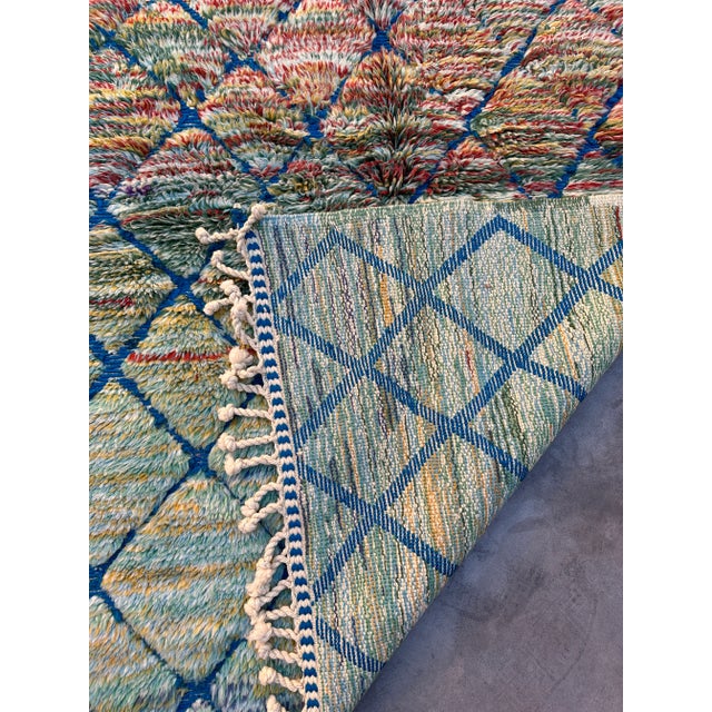Modern Moroccan Rug - 4'2" X 5'9" Ft For Sale In Cleveland - Image 6 of 10