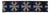 Glittered Snowflake Wired Ribbon 4" x 5 Yds. For Sale