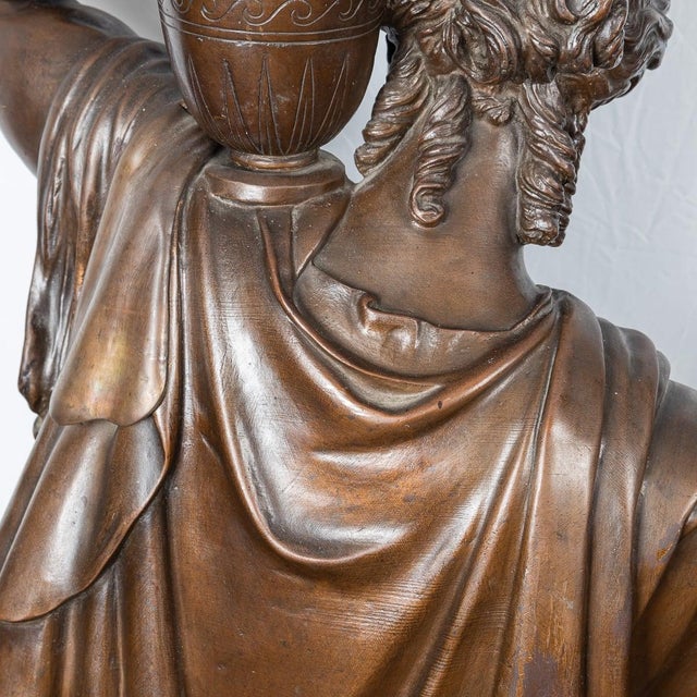 J. L. Maillet, Figurative Sculptures, Late 1800s, Bronzes, Set of 2 For Sale - Image 16 of 18