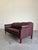 Mid-Century Modern Vintage Post Modern Danish Leather 3 Seat Sofa For Sale - Image 3 of 9