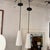 Jonathan Browning Studios Montfaucon Pendants, Pair For Sale - Image 9 of 13