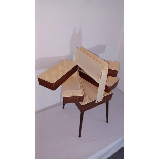 Mid-Century Sewing Box, 1960s For Sale - Image 9 of 18