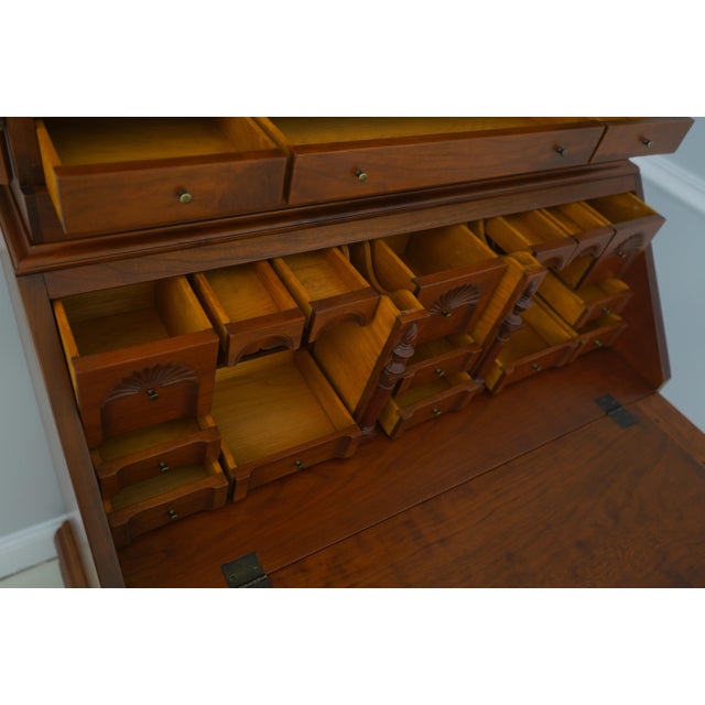 Eldred Wheeler Eldred Wheeler Cherry Secretary Slant Front Desk For Sale - Image 4 of 18