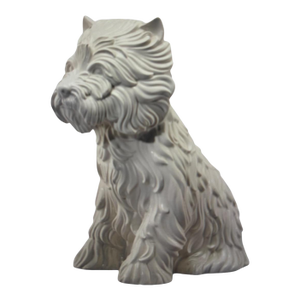 Jeff Koons (B. 1955) Puppy (Vase) Glazed White Ceramic Vase Multiple, 1998, With the Artist's Incised Signature and Date on the Underside