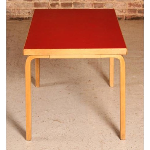 Mid-Century Children's Table and Model 68 Chair by Alvar Aalto for Artek, Finland, 1960s, Set of 2 For Sale - Image 16 of 18