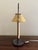 Mid 20th Centur French Provincial Louis XVI Brass Bouillotte Lamp With Yellow Tole Shade For Sale In South Bend - Image 6 of 11