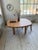 Constructivist Round Pine Table, 1950s For Sale - Image 10 of 18