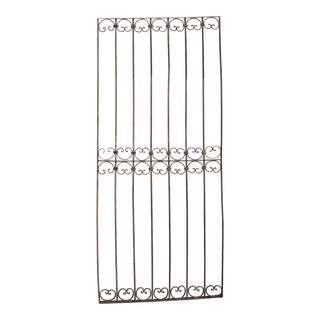 Antique Victorian Iron Gate or Garden Fence For Sale