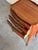 Wood Vintage Danish Modern Teak Small Dresser / Nightstand – Scandinavian MCM Side Table For Sale - Image 7 of 9