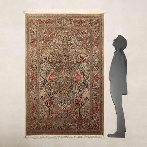 Middle Eastern Kum Rug For Sale - Image 3 of 10