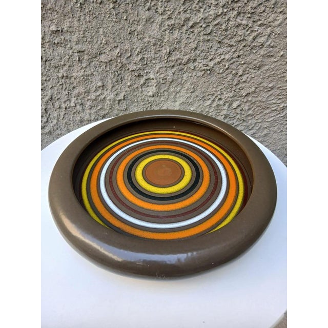 Concentric Circle Ashtray, West Germany, 1970s For Sale - Image 6 of 8