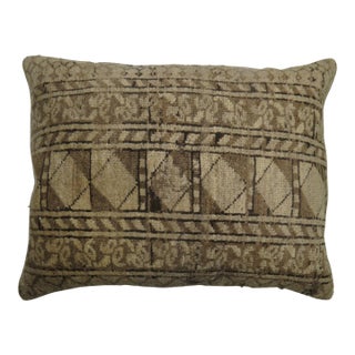 Tribal Antique Ersari Rug Floor Pillow For Sale