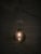 Czech Smoked Glass Globe and Brass Pendant Light, 1970s For Sale - Image 3 of 11