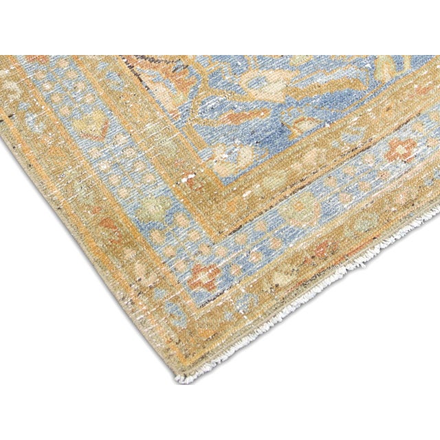 Transitional 1940s Persian Melayer Rug For Sale - Image 3 of 5