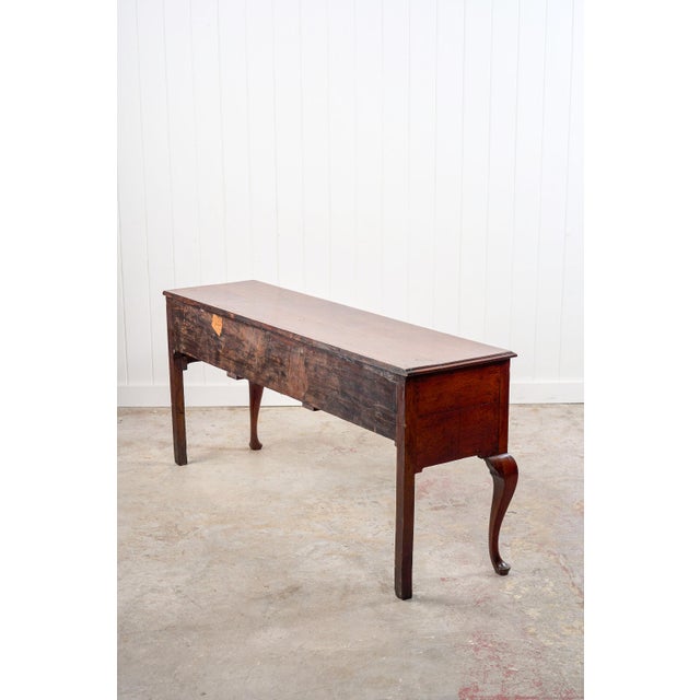 Late 18th Century 18th Century Tiger Oak Dresser Base / Console (C. 1790) For Sale - Image 5 of 10