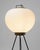 Metal GlassTripod Floor Lamp from Stilnovo, 1950s For Sale - Image 7 of 16