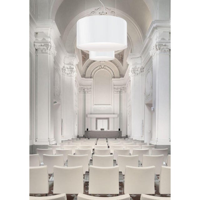 Astro Hanging Lamp in Cotton and Pmma by Aggiolight For Sale - Image 6 of 7