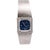 Blue 1970s Rolex Precision 2157 Ladies 18k White Gold Diamond Bezel Blue Dial Watch 1972 For Sale - Image 8 of 12