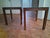Elevate your living space with this exceptional pair of vintage Mid-Century Modern end tables by Henredon (Model No....