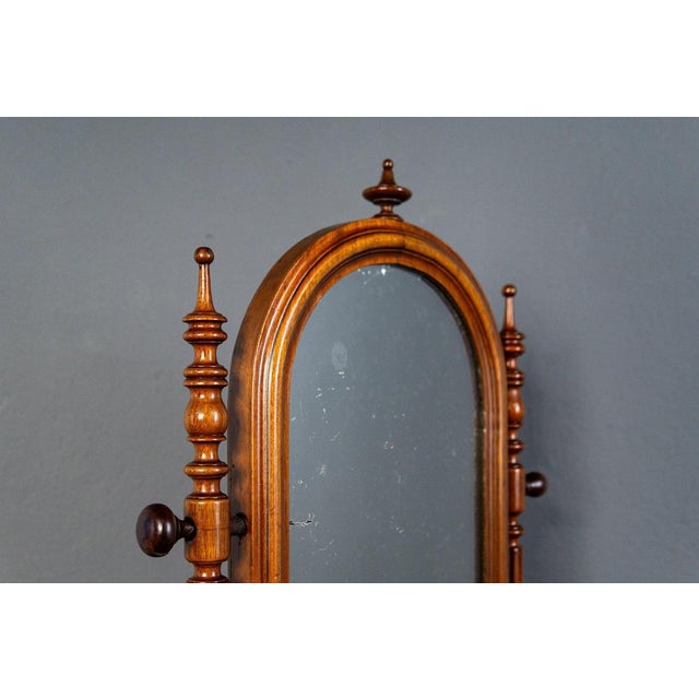 Vintage Mirror Psyche Chest of Drawers For Sale - Image 6 of 16