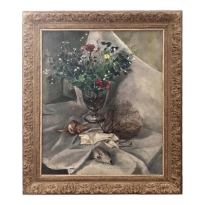 Tosca Olinsky ” Floral Still Life ” Oil on Canvas