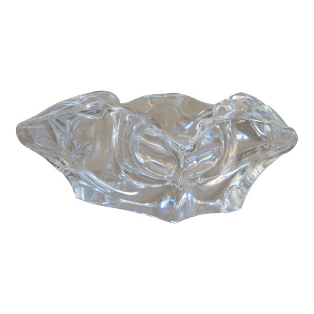 Lead Crystal Big Cigar Ashtray Chairish