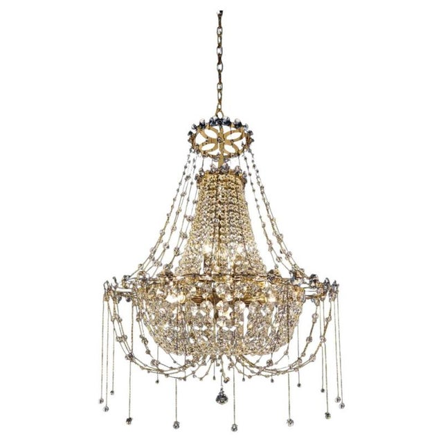 Collection Regina Di Cristallo Chandelier in Premium Crystals by Jago For Sale - Image 10 of 10