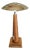 Vintage Table Lamp in Wood, 1970 For Sale