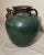 Antique Handmade Chinese Ming Dynasty Pottery Terracotta Green Glaze Wine Jug For Sale In New York - Image 6 of 16